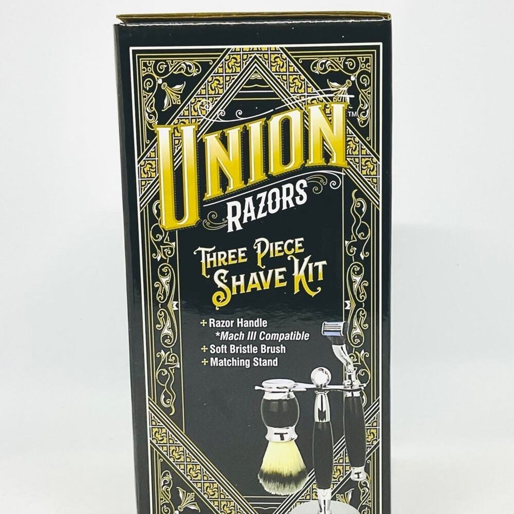Three Piece Razor Shave Kit by Union - Picture 4 of 5